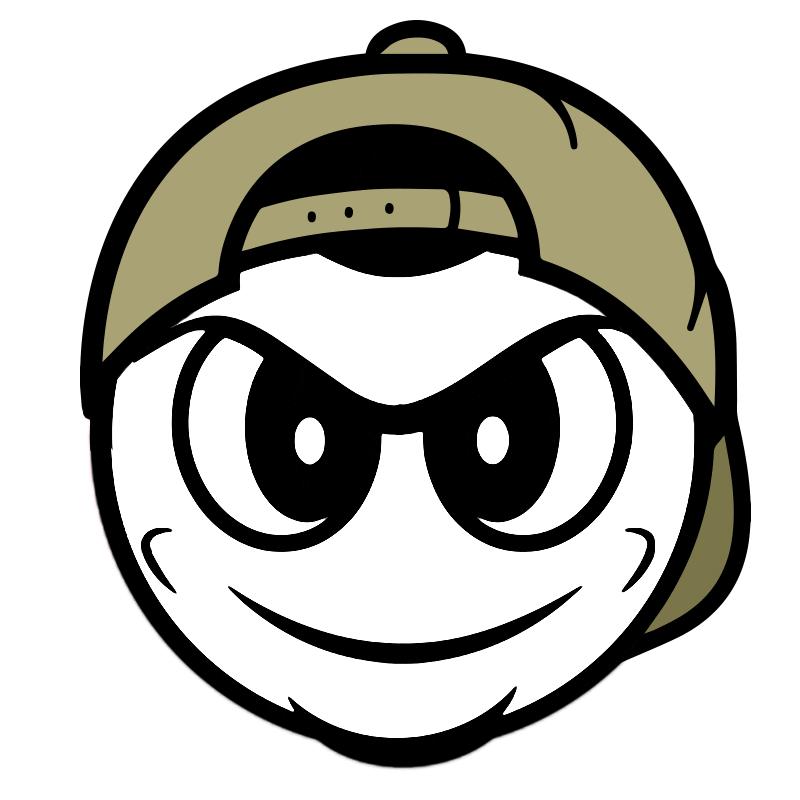 unfair_athletics giphyupload mascot blink cap Sticker