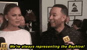 John Legend Grammys 2016 GIF by Entertainment Tonight