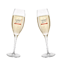 LIGHT-live mood drink cheers wine Sticker