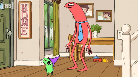 Look Looking GIF by Adult Swim