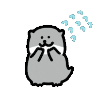 Otter Sticker