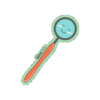 bitepediatricdentistry mirror bite dentist dental Sticker
