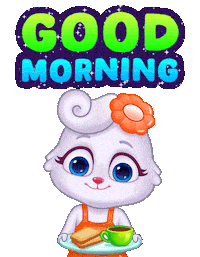 Good Morning Love Sticker by Lucas and Friends by RV AppStudios