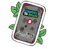 barePackco healthy eco ecofriendly reusable Sticker