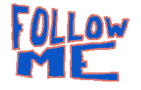 Media Follow Sticker by Bent Rushmore