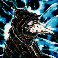 ExWhyZed_Degen glitch crypto nft skull GIF