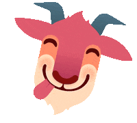 logo tongue Sticker