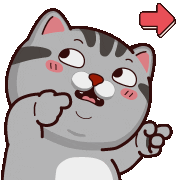 Cat Love Sticker by VITA VITA ‧ 塔仔不正經