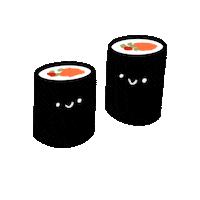 Happy Food Sticker by ALXNDRA