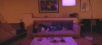Calling Late Night GIF by Heather Sommers