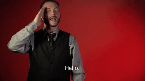 sign language hello GIF by Sign with Robert