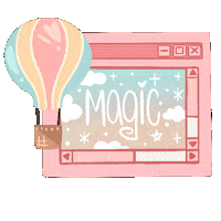 Pink Travel Sticker by Rocio