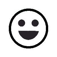 Happy Sticker