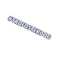 THERESCUEDDOG therescueddog fosterdog fosteradog rescueddog Sticker