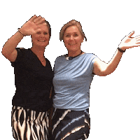 Happy Wave Sticker by Pleunis Mode