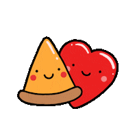 Heart Love Sticker by HAPPI HAPPU