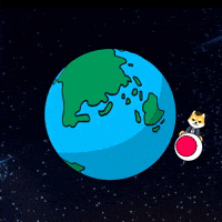 Save The Earth Spinning GIF by Dogelon Mars