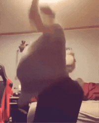 Laugh Slap GIF