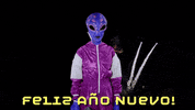 Ano Nuevo Aliens GIF by GIPHY Studios 2021