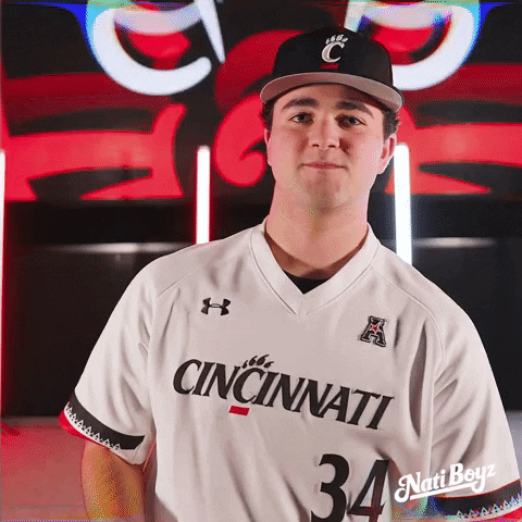 College Baseball GIF by Cincinnati Bearcats