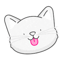 Cat Love Sticker by Lemonade
