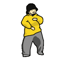 Dance Pancake Sticker