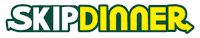 skipdin skipdinner skipdin Sticker