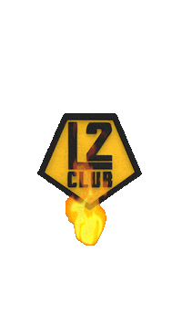 L2Club party club l2 abriss Sticker