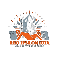 rhoepsiloniota rei rho real estate professionals fraternity life Sticker