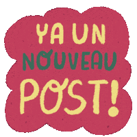 Feed Nouveaupost Sticker