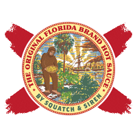 Palm Tree Bigfoot Sticker by Squatch and Siren