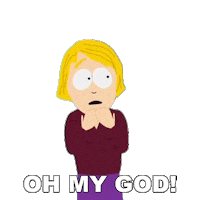 Oh My God Omg Sticker by South Park
