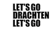 kvdrachten lets go korfbal korfbalvereniging drachten Sticker