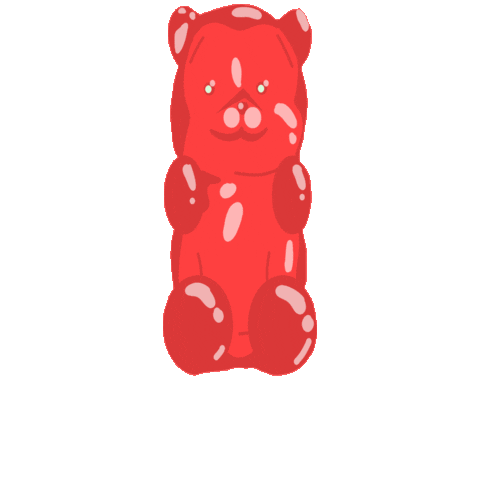 Happy Gummy Bear Sticker by Foe & Dear
