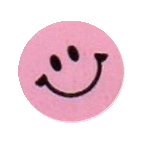 Happy Pink Sticker