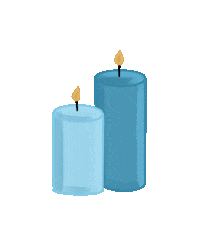 abidoodleproductions fire doodle candle candles Sticker