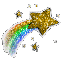 Shooting Star Space Sticker by lenay
