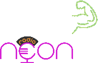 Listening Onlineradio Sticker by Neon Radio