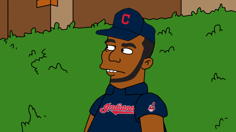Backing Up Cleveland Indians GIF by MLB