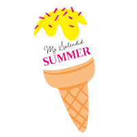 ice cream summer Sticker by Splendid Hospitality Group