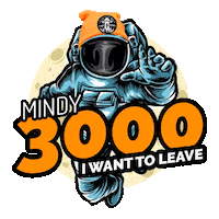 Nasa Astronaut Sticker by Urquiza Motos