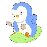 Angry Fight Sticker by Pudgy Penguins