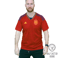 Celebrating Spain National Team Sticker by Gulf United FC