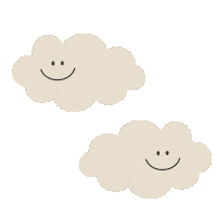 anny_wang happy smile cloud fluffy Sticker