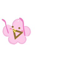 Happy Flower Sticker
