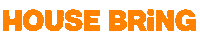housebring hb house bring housebring house bring branco laranja Sticker