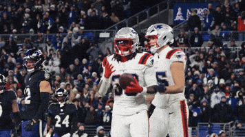 Football Kiss GIF by New England Patriots