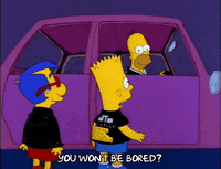 Bored Season 3 GIF by The Simpsons