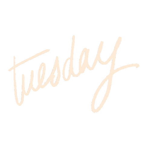 Days Tuesday Sticker by BrittDoesDesign