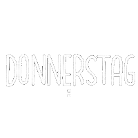 Donnerstag Sticker by Heldenglück